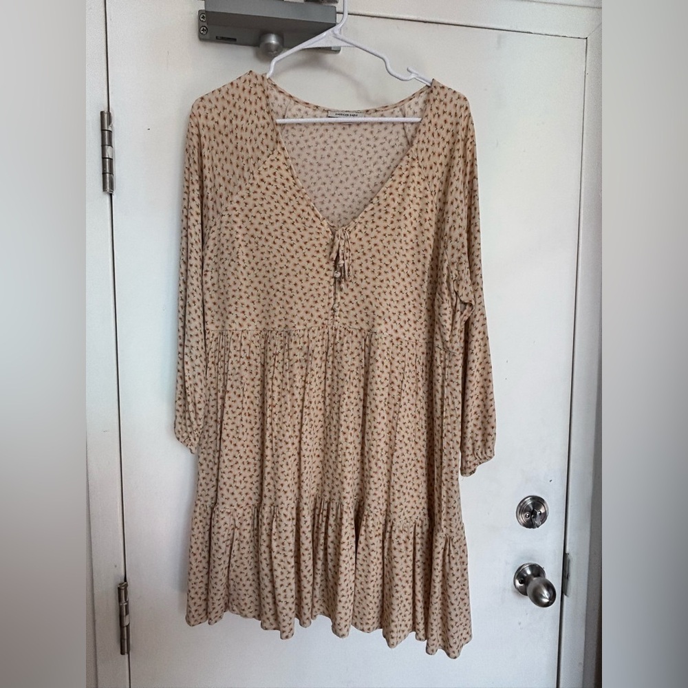 AE Floral Cream Dress